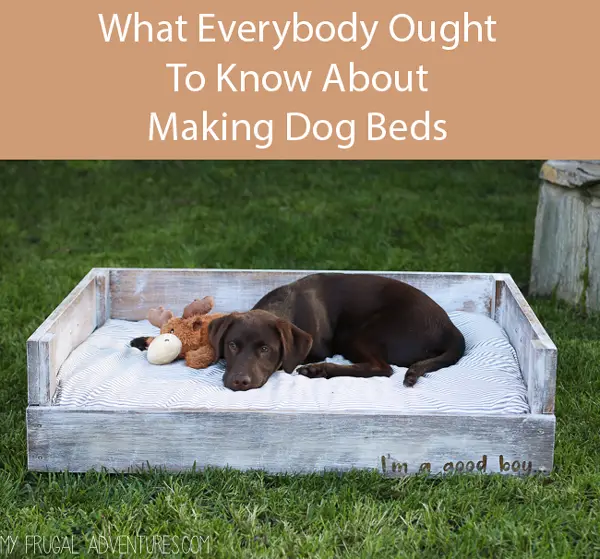 Diy Dog Bed Tutorial