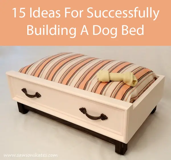Diy Dog Bed With An Upcycled Drawer Look