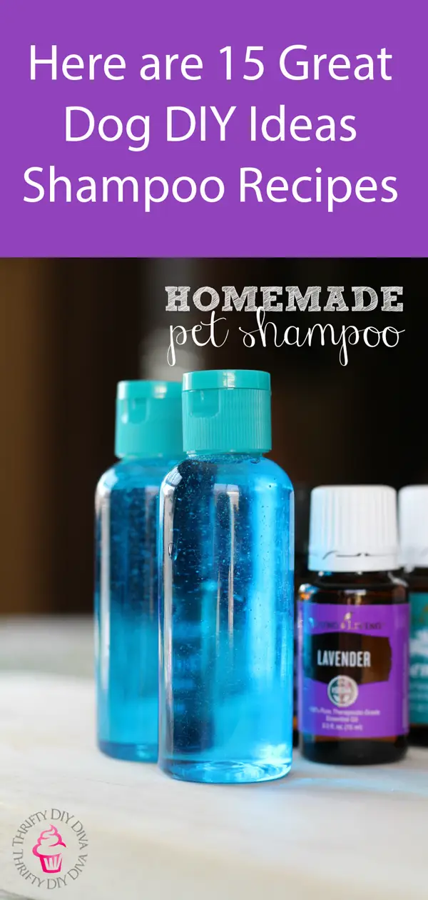 Homemade Pet Shampoo With Essential Oils
