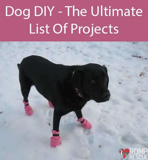 Easy DIY Dog Boots